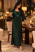 Emerald Allure Gown